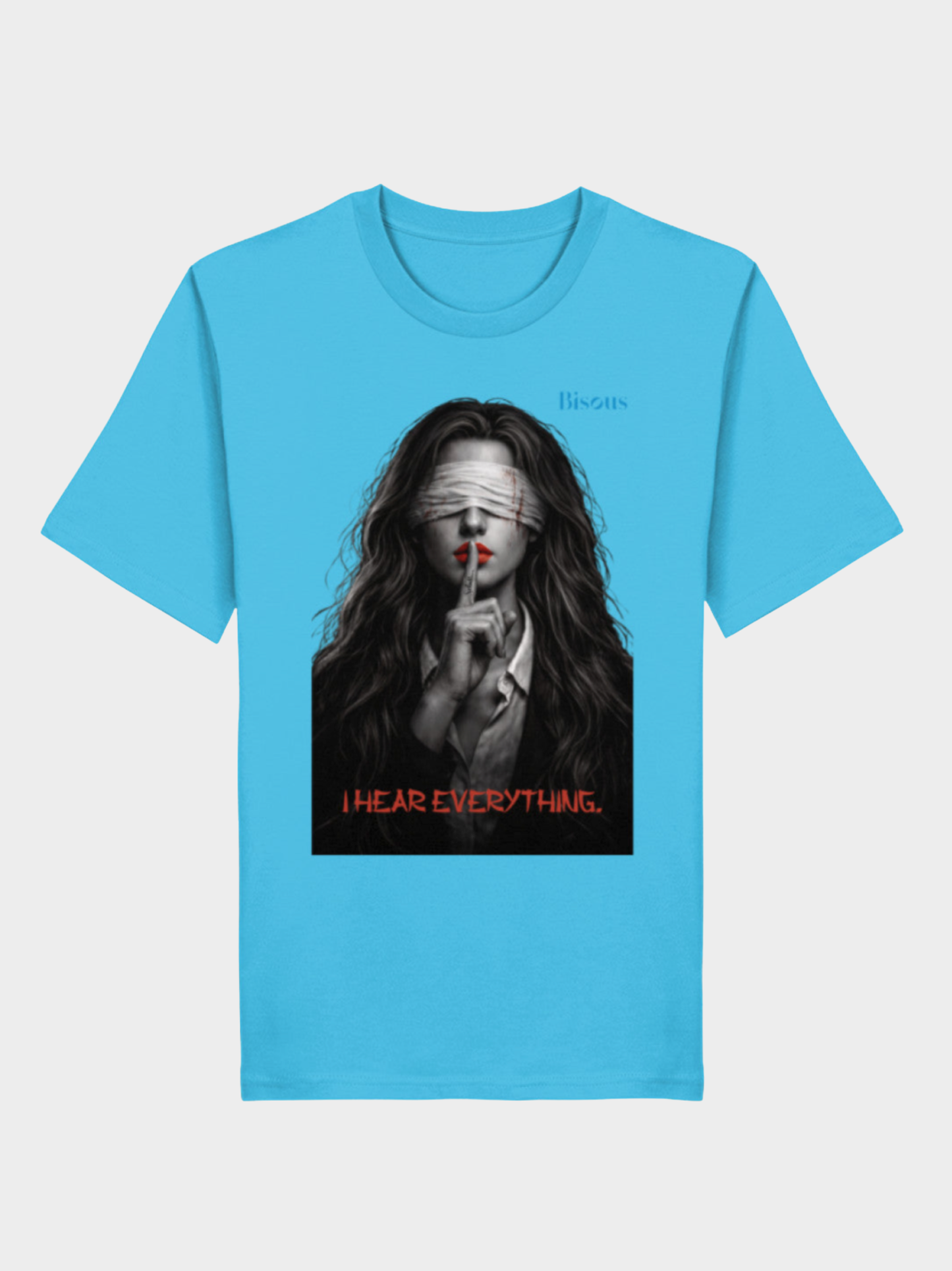 VYFINITY „I Hear Everything“ Bisous T-Shirt – Premium Organic