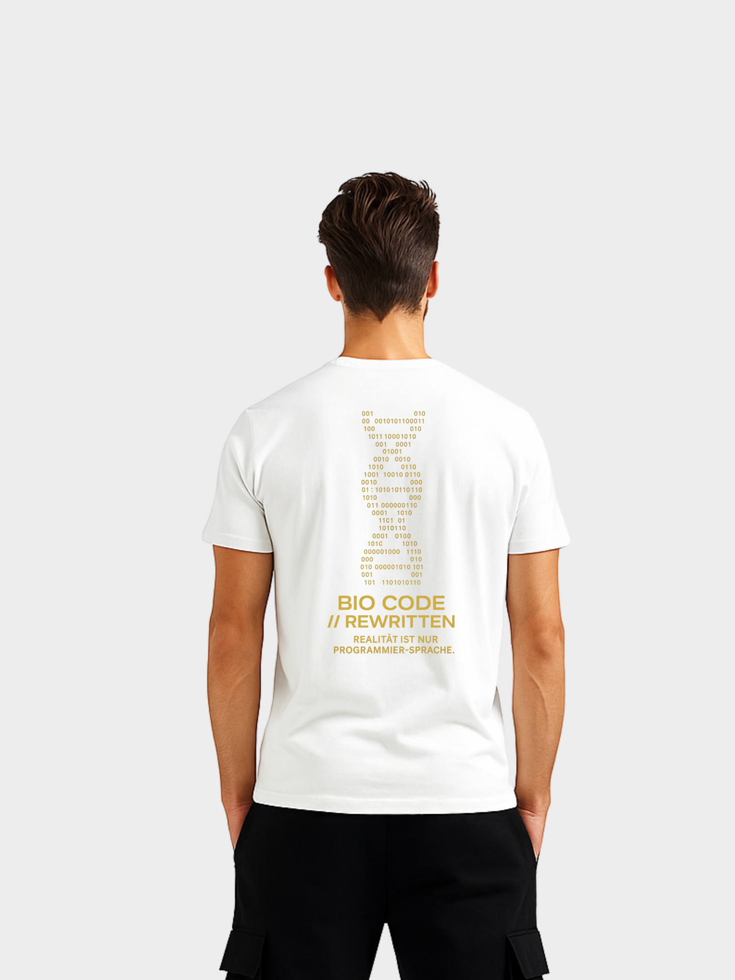 Vyfinity „Bio Code Rewritten“ – Premium Organic Herren Shirt