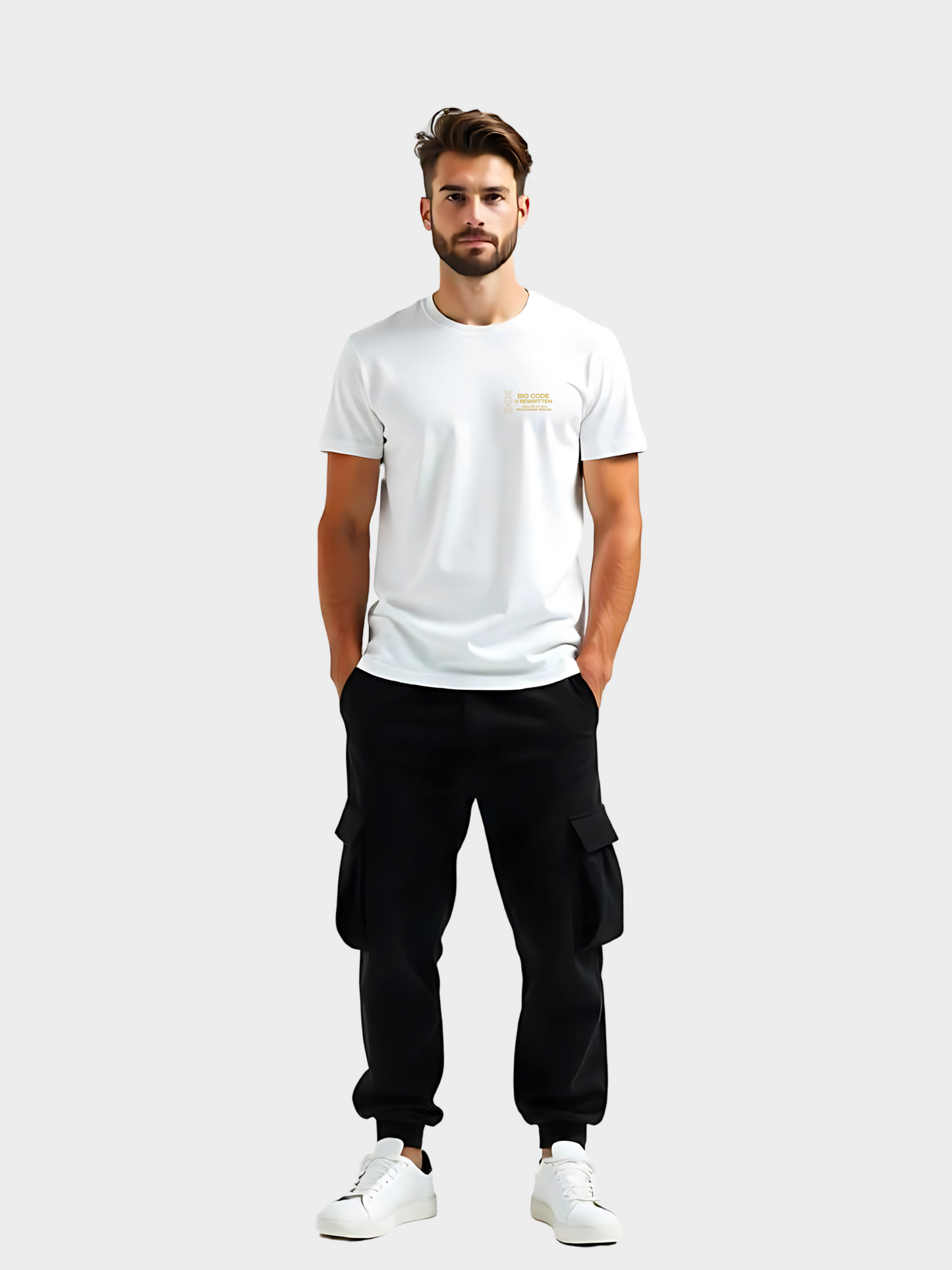 Vyfinity „Bio Code Rewritten“ – Premium Organic Herren Shirt