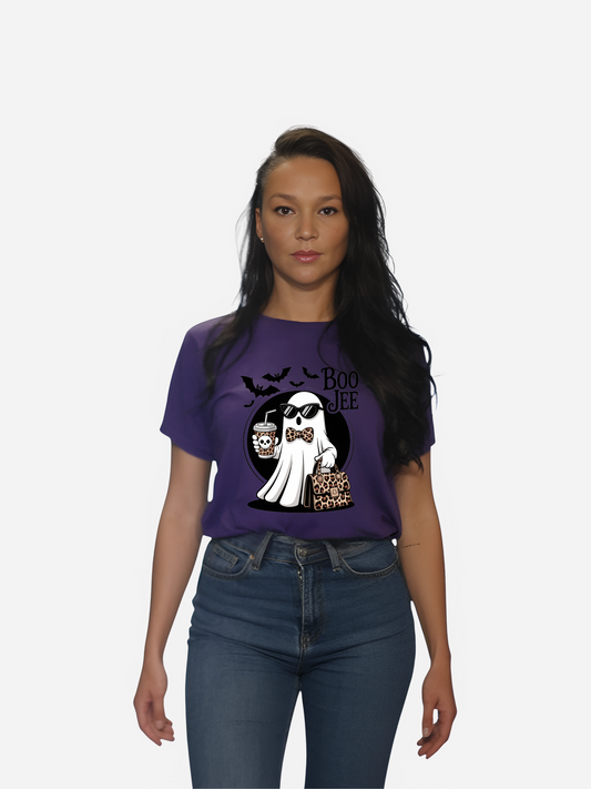 Boo Jee Halloween T-Shirt – Bio Unisex Shirt 180 GSM