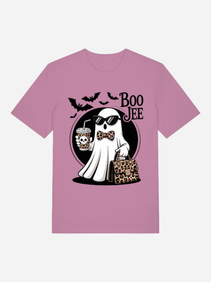 Boo Jee Halloween T-Shirt – Bio Unisex Shirt 180 GSM