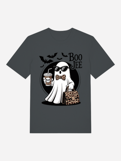 Boo Jee Halloween T-Shirt – Bio Unisex Shirt 180 GSM
