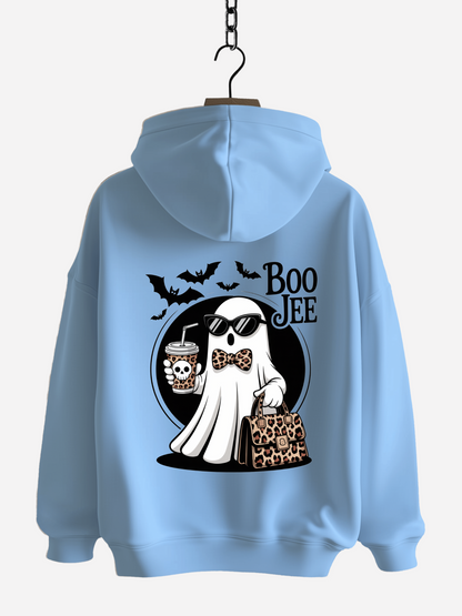 Boo Jee Halloween Hoodie – Oversized Bio Unisex Hoodie 350 GSM