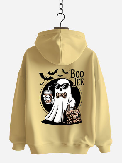 Boo Jee Halloween Hoodie – Oversized Bio Unisex Hoodie 350 GSM