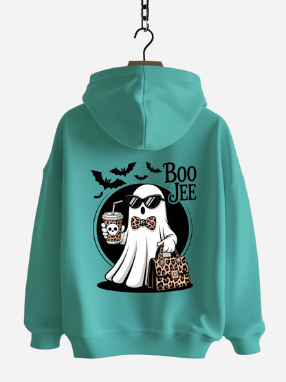 Boo Jee Halloween Hoodie – Oversized Bio Unisex Hoodie 350 GSM