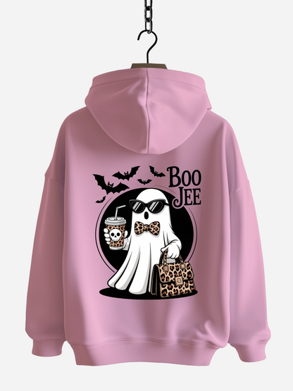 Boo Jee Halloween Hoodie – Oversized Bio Unisex Hoodie 350 GSM