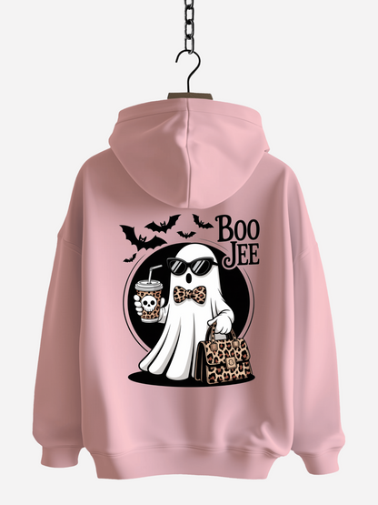 Boo Jee Halloween Hoodie – Oversized Bio Unisex Hoodie 350 GSM