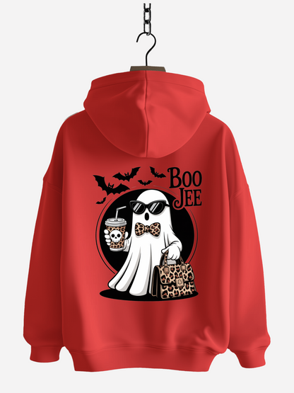 Boo Jee Halloween Hoodie – Oversized Bio Unisex Hoodie 350 GSM
