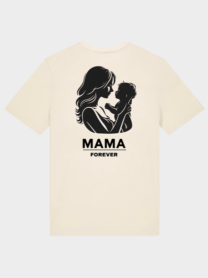 MAMA Forever – Front & Rückenprint Premium T-Shirt