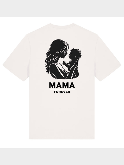 MAMA Forever – Front & Rückenprint Premium T-Shirt