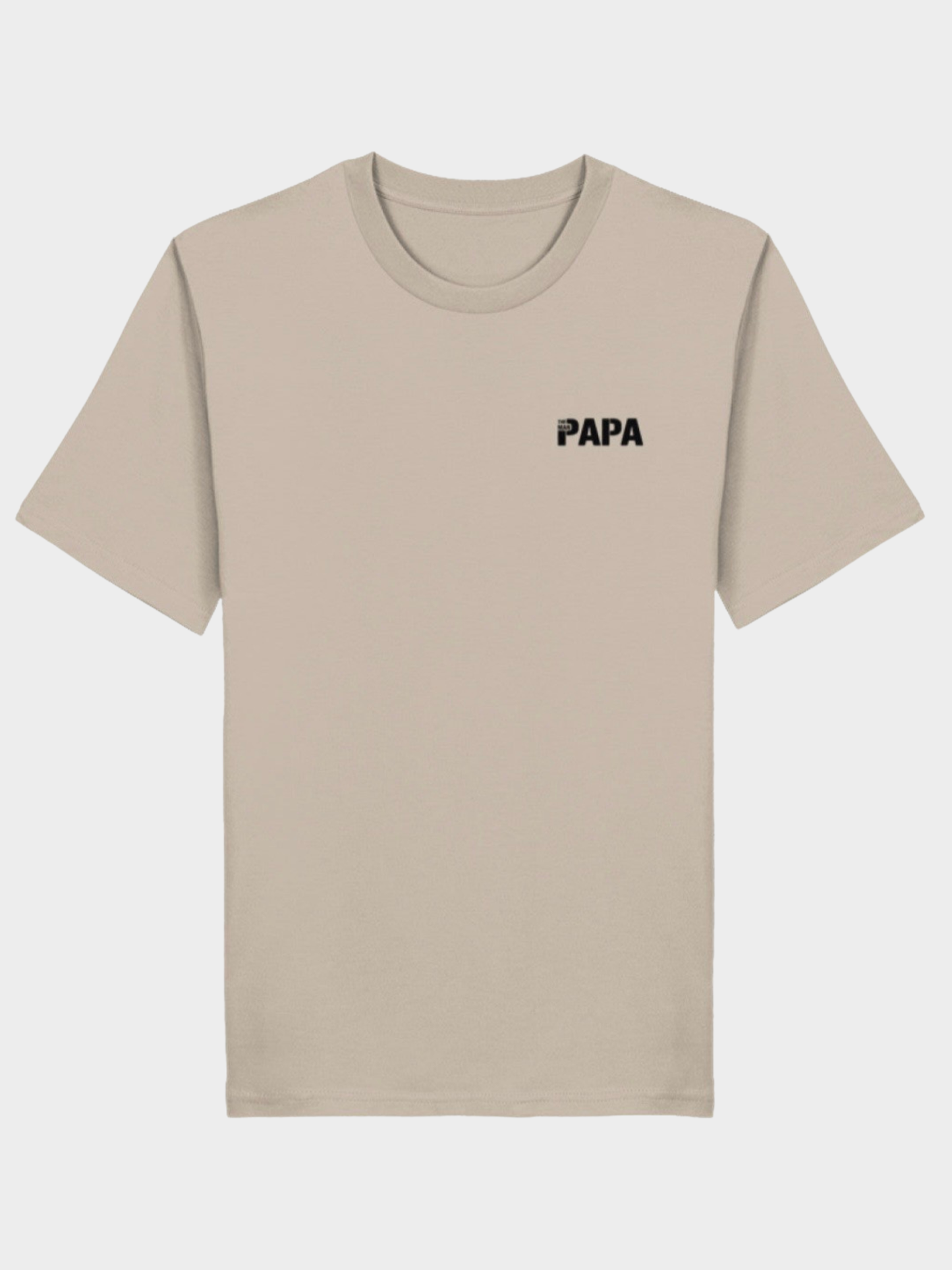 Papa Front & Rückenprint | Premium Bio T-Shirt