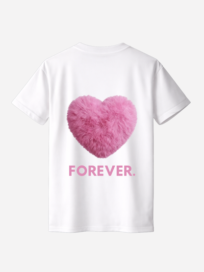 Vyfinity Premium Mama Herzen T-Shirt – 215 GSM Bio Baumwolle