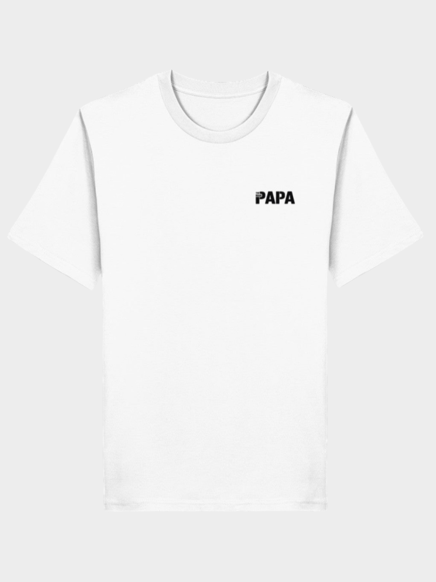 Papa Front & Rückenprint | Premium Bio T-Shirt