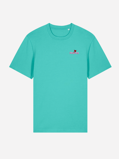 Vyfinity Premium Mama Herzen T-Shirt – 215 GSM Bio Baumwolle