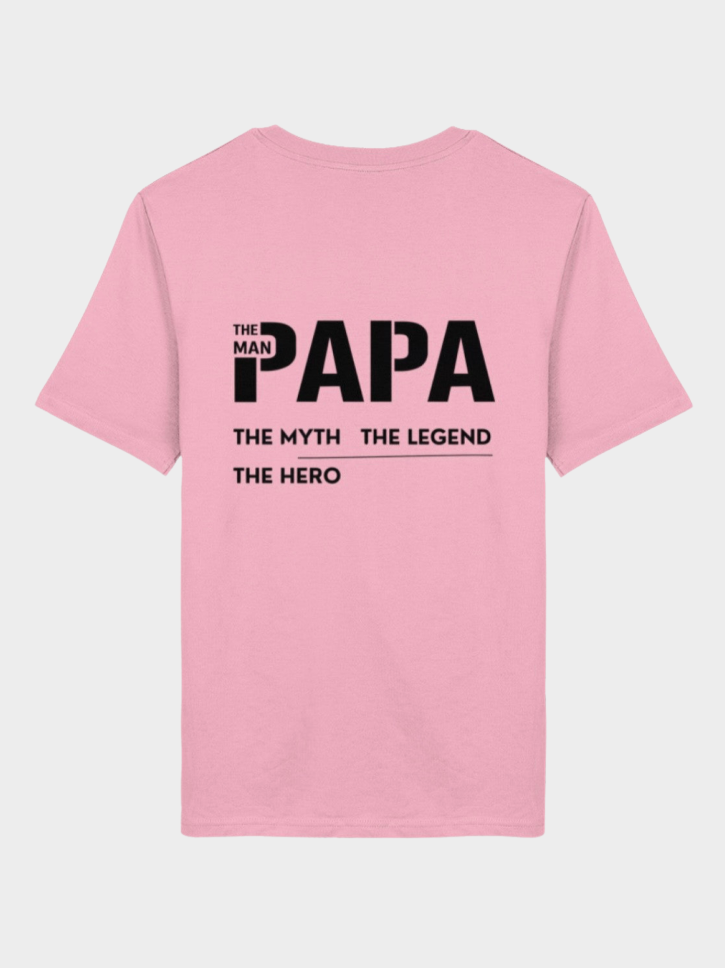 Papa Front & Rückenprint | Premium Bio T-Shirt