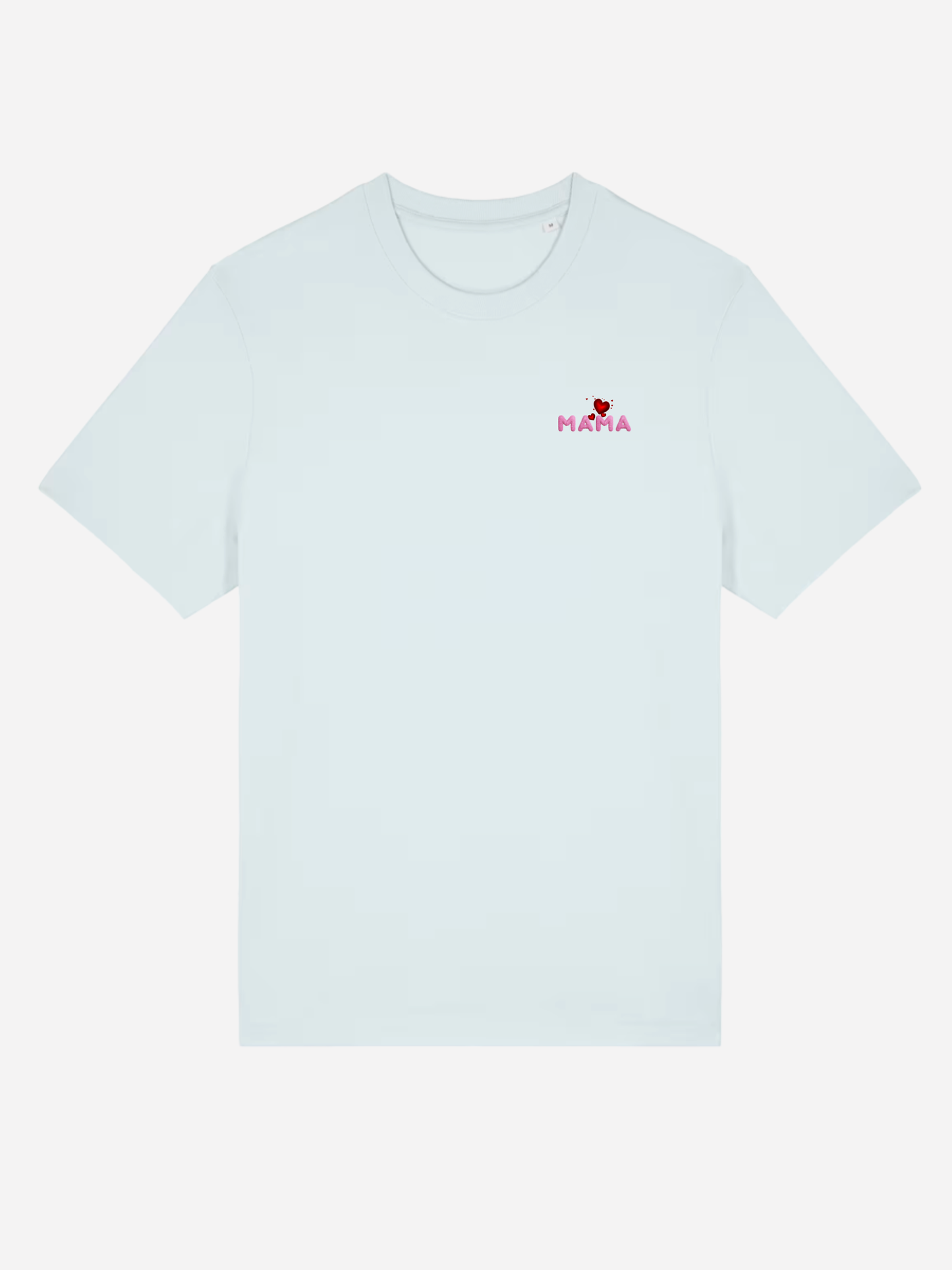 Vyfinity Premium Mama Herzen T-Shirt – 215 GSM Bio Baumwolle