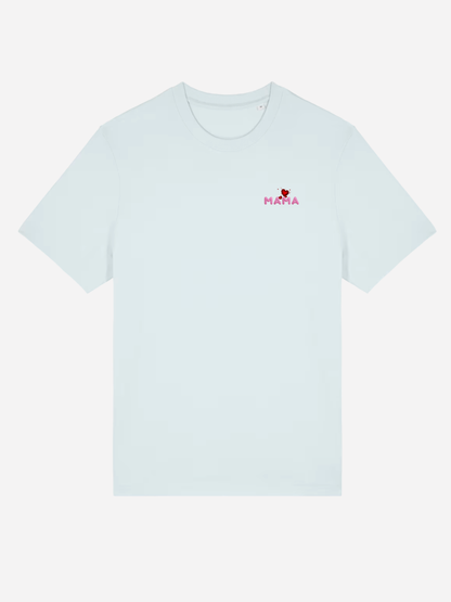 Vyfinity Premium Mama Herzen T-Shirt – 215 GSM Bio Baumwolle