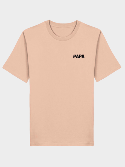 Papa Front & Rückenprint | Premium Bio T-Shirt