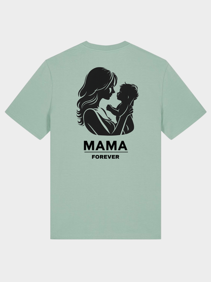 MAMA Forever – Front & Rückenprint Premium T-Shirt