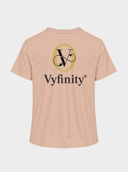 Vyfinity O Damen Bio-Shirt – Premium Organic Shirt mit Statement-Print