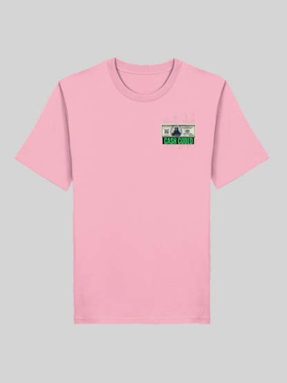 Vyfinity – Cash Coded Shirt | Herren Bio T-Shirt mit Front- & Backprint