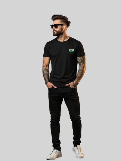 Vyfinity – Cash Coded Shirt | Herren Bio T-Shirt mit Front- & Backprint