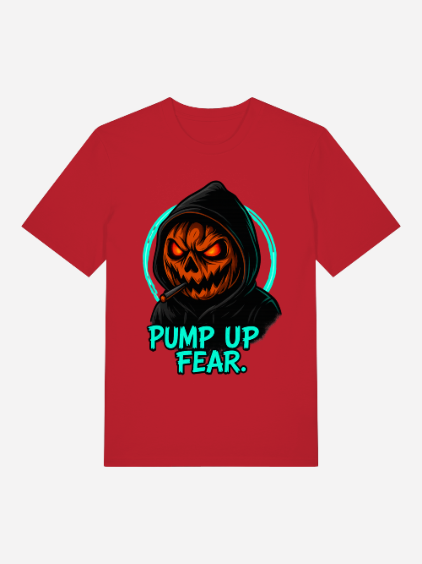 Pump Up Fear T-Shirt – Bio Unisex Halloween Shirt 180 GSM