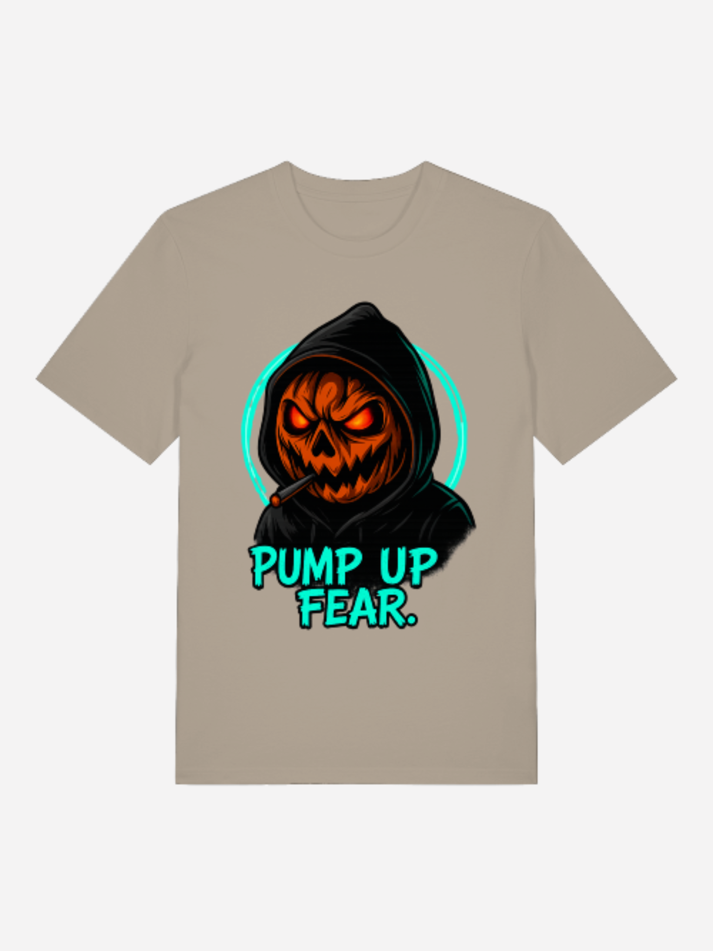 Pump Up Fear T-Shirt – Bio Unisex Halloween Shirt 180 GSM