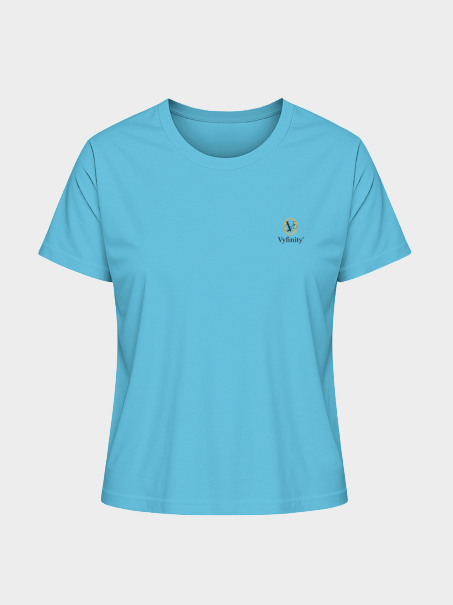 Vyfinity O Damen Bio-Shirt – Premium Organic Shirt mit Statement-Print