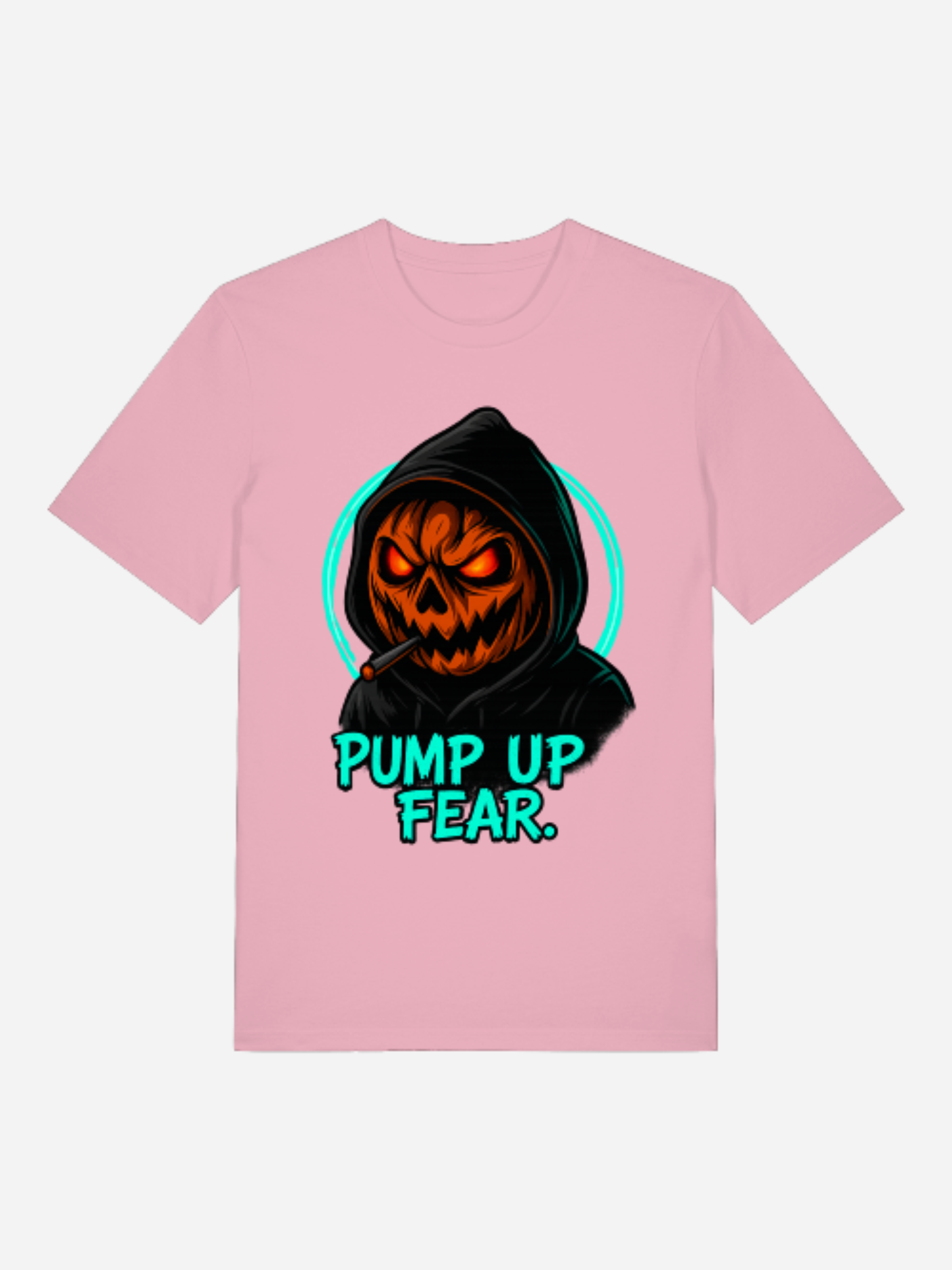 Pump Up Fear T-Shirt – Bio Unisex Halloween Shirt 180 GSM