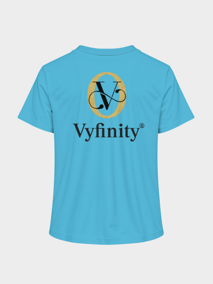 Vyfinity O Damen Bio-Shirt – Premium Organic Shirt mit Statement-Print