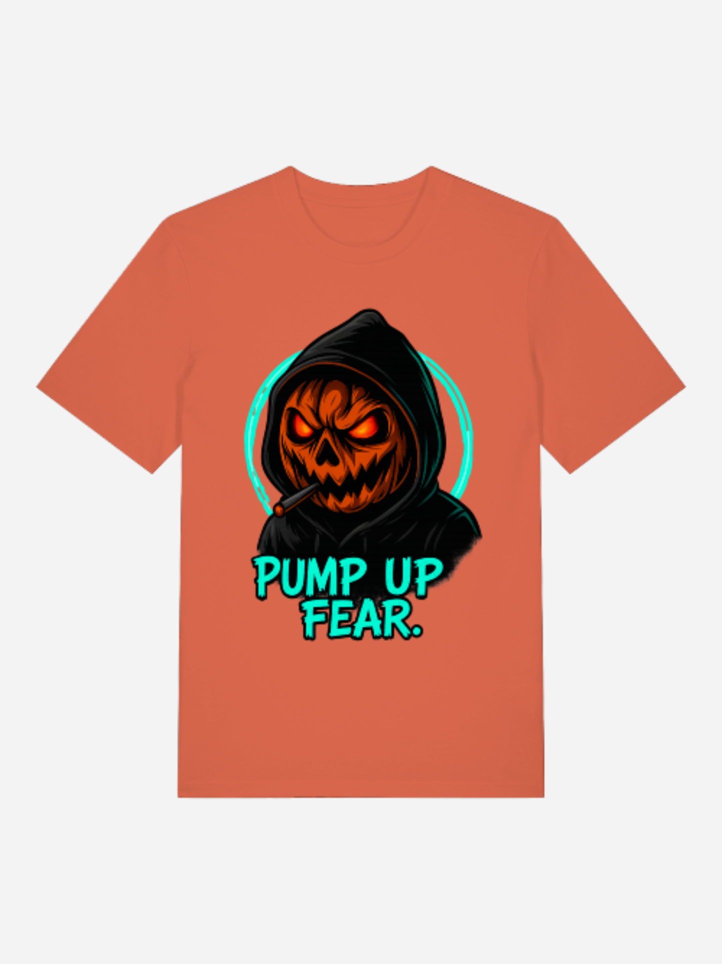 Pump Up Fear T-Shirt – Bio Unisex Halloween Shirt 180 GSM