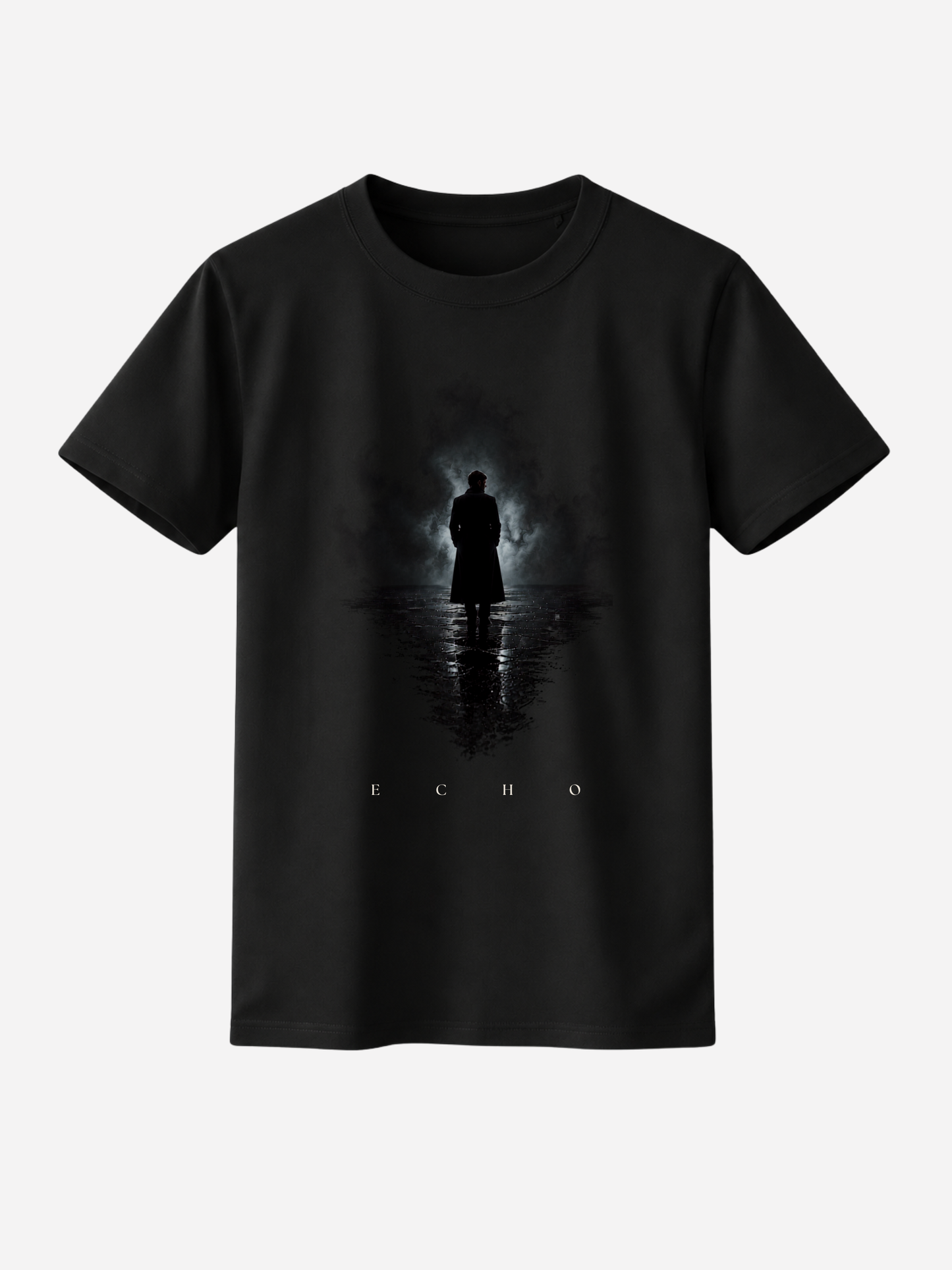 Vyfinity ECHO Premium T-Shirt – Minimalistisches Statement Shirt aus Bio-Baumwolle