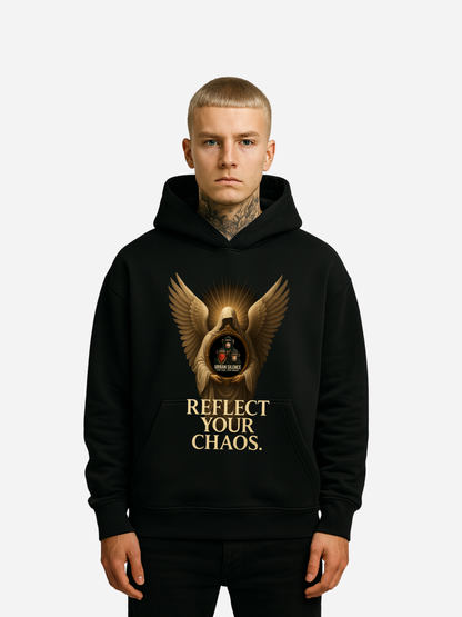 Vyfinity Reflect Your Chaos Hoodie – Heavy Oversized Premium Hoodie 380 GSM