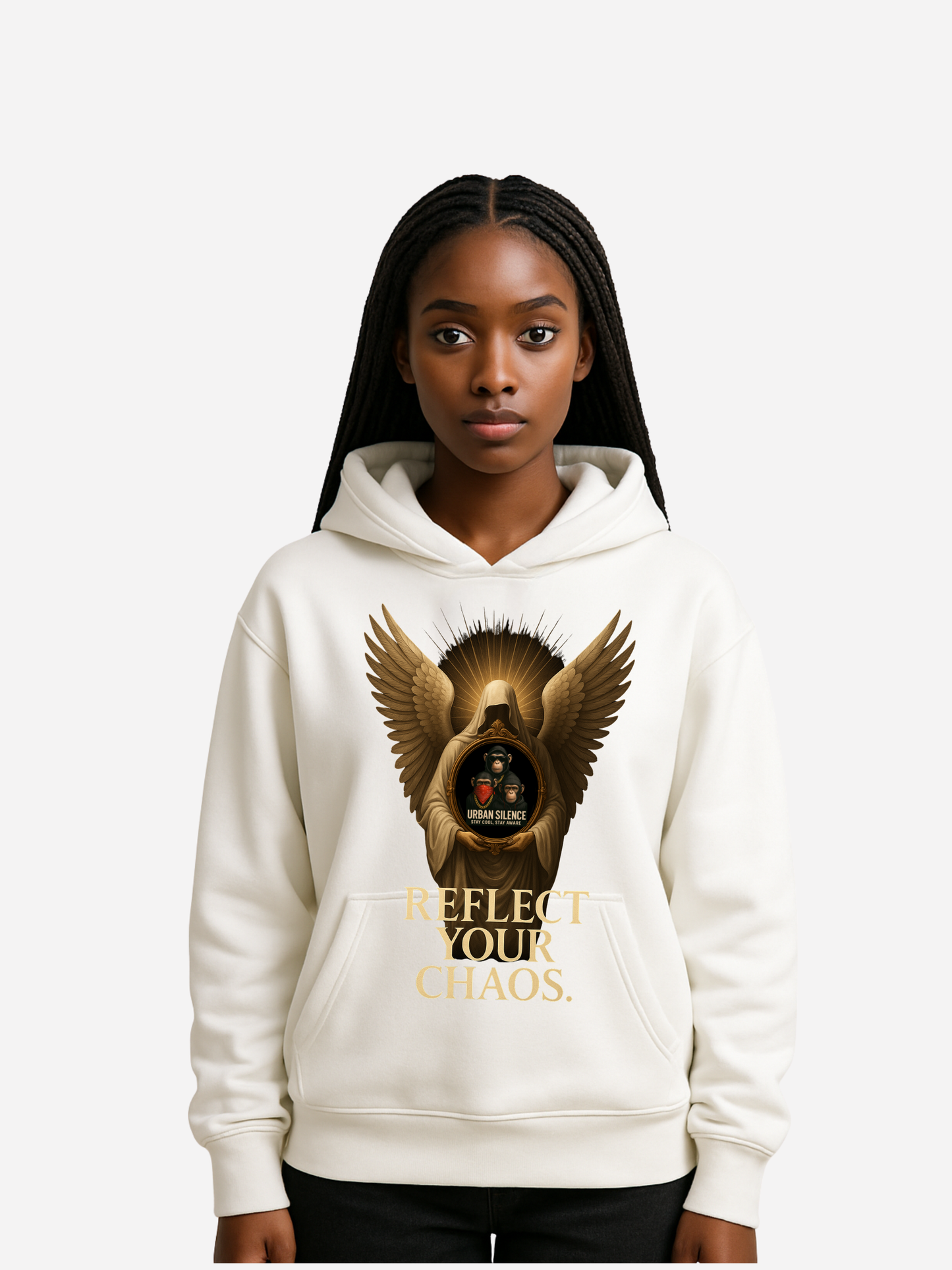 Vyfinity Reflect Your Chaos Hoodie – Heavy Oversized Premium Hoodie 380 GSM