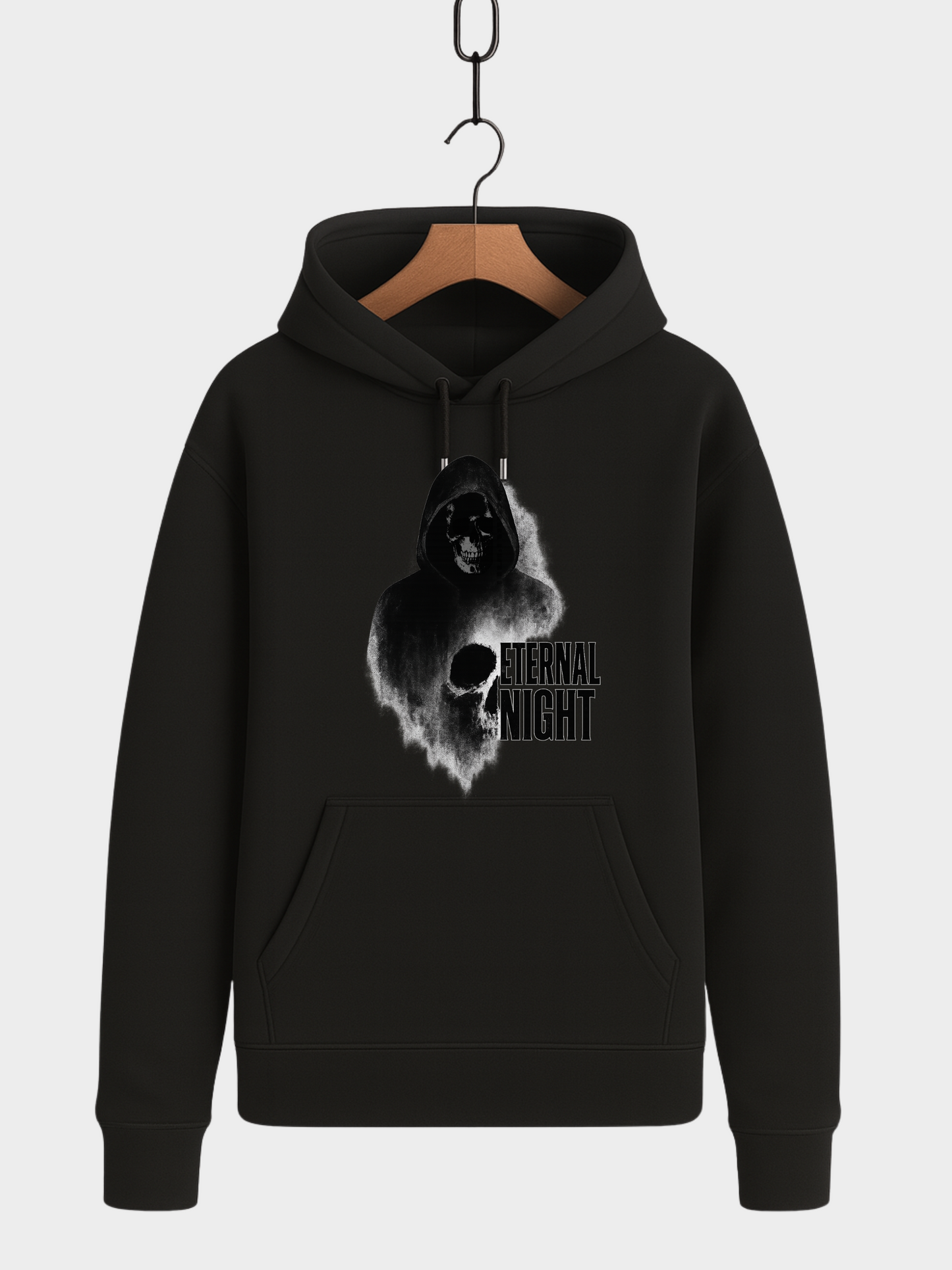 Eternal Night Unisex Hoodie – Bio Streetwear aus 100% Baumwolle