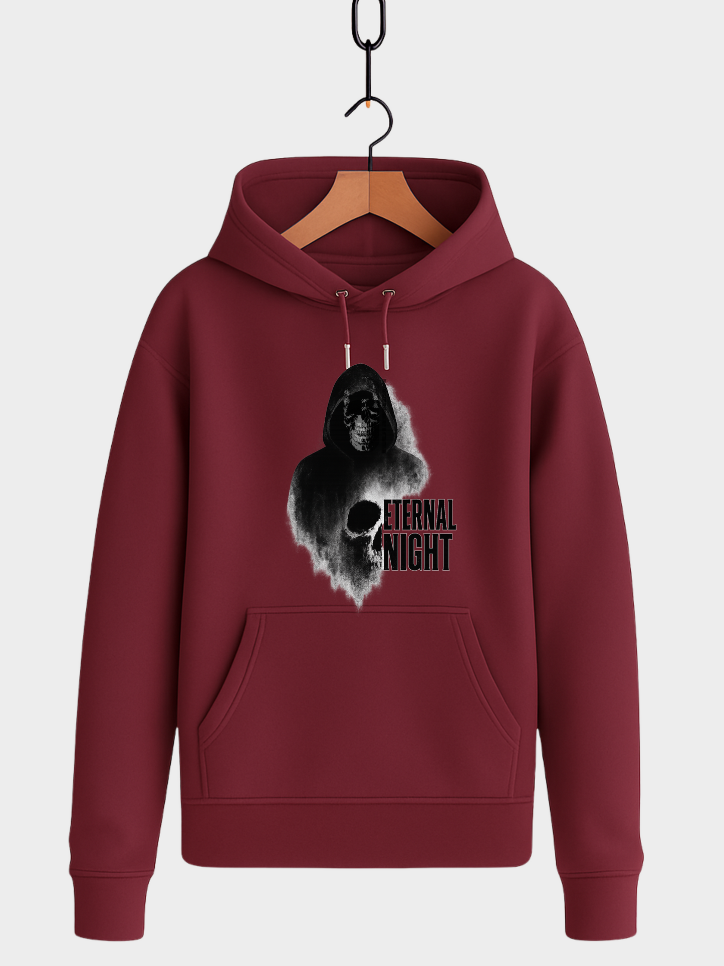 Eternal Night Unisex Hoodie – Bio Streetwear aus 100% Baumwolle