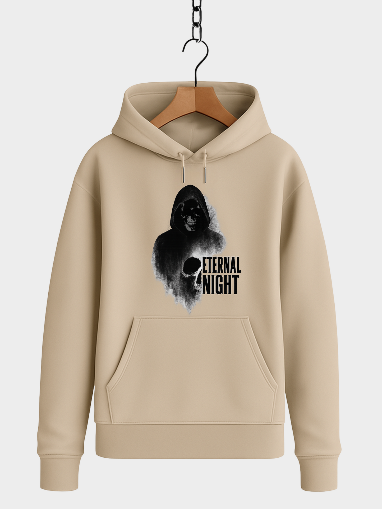 Eternal Night Unisex Hoodie – Bio Streetwear aus 100% Baumwolle