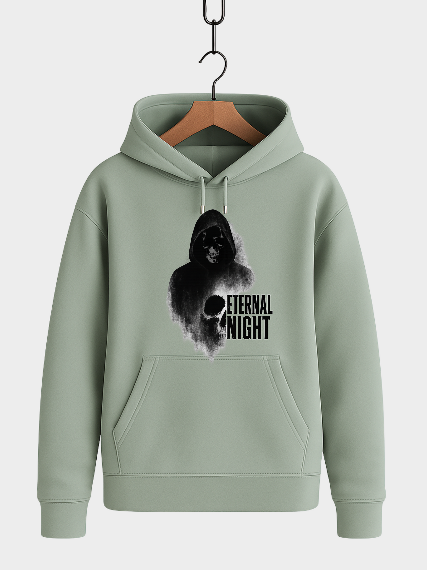 Eternal Night Unisex Hoodie – Bio Streetwear aus 100% Baumwolle