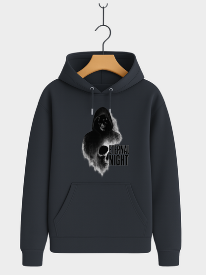 Eternal Night Unisex Hoodie – Bio Streetwear aus 100% Baumwolle