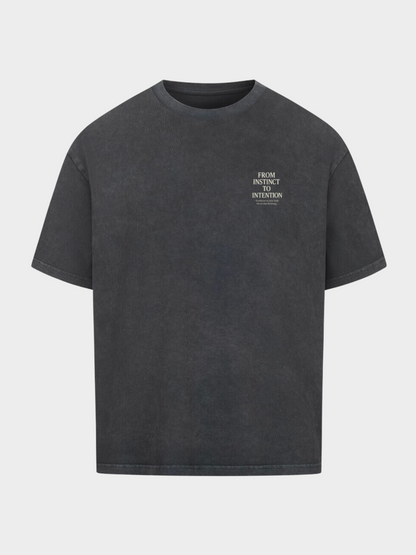 From Instinct to Intention – Oversized Evolution Shirt