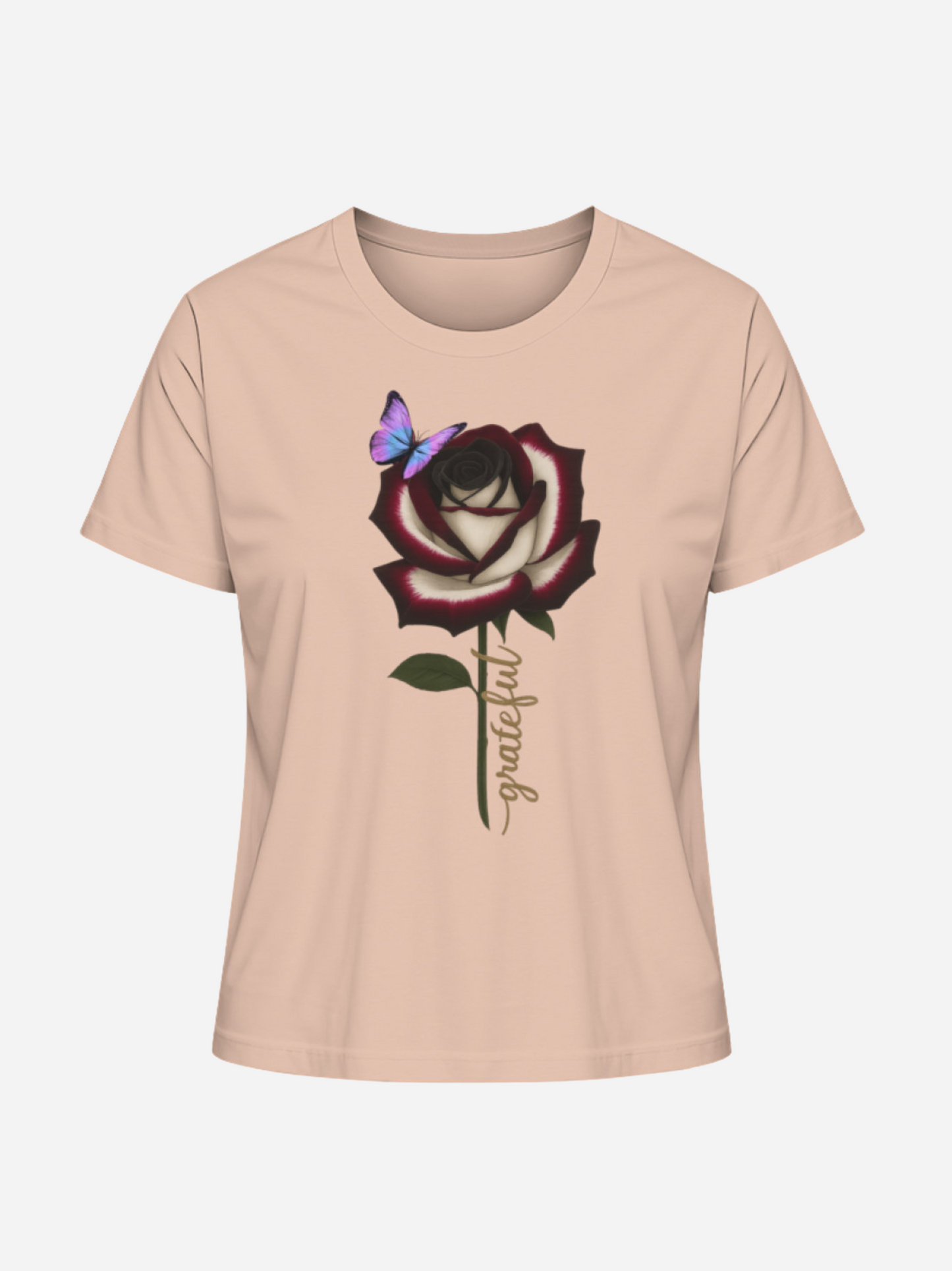Grateful – Damen Premium Organic Shirt