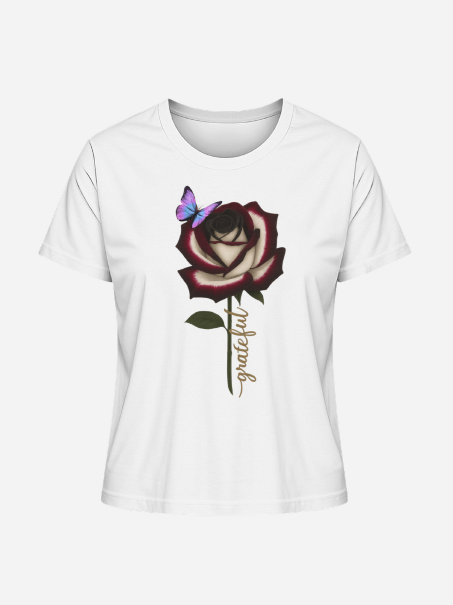 Grateful – Damen Premium Organic Shirt