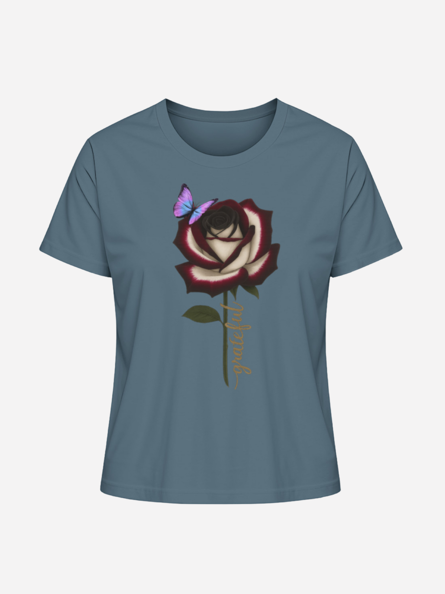 Grateful – Damen Premium Organic Shirt