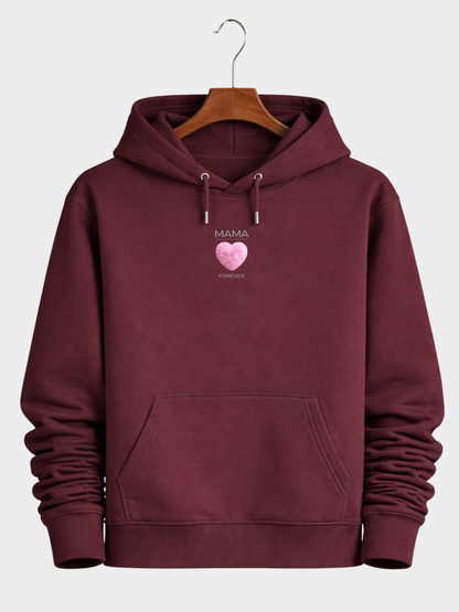 Vyfinity Premium Mama Forever Hoodie – 350 GSM Bio Baumwolle