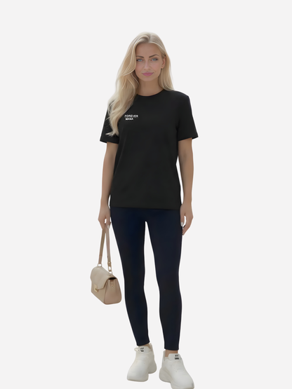 Vyfinity MAMA Forever Premium T-Shirt – Front Minimal & Rückenprint