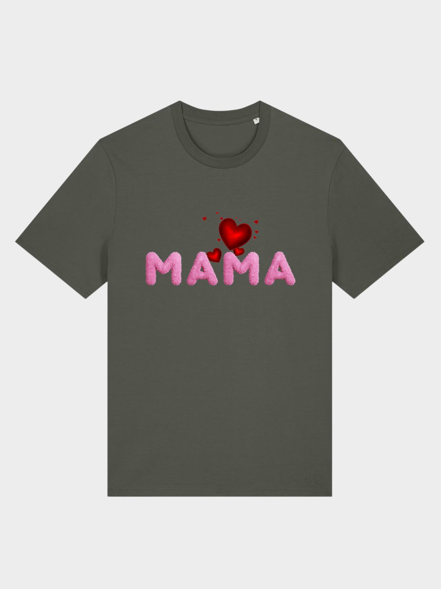 Vyfinity Mama Herzen Premium Bio T-Shirt – 180 GSM Luxus Baumwolle