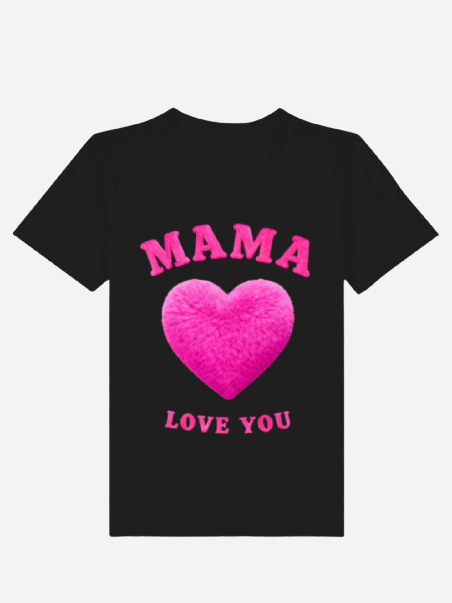 Vyfinity Mama I Love You Kids Premium T-Shirt – Bio Baumwolle 155 GSM