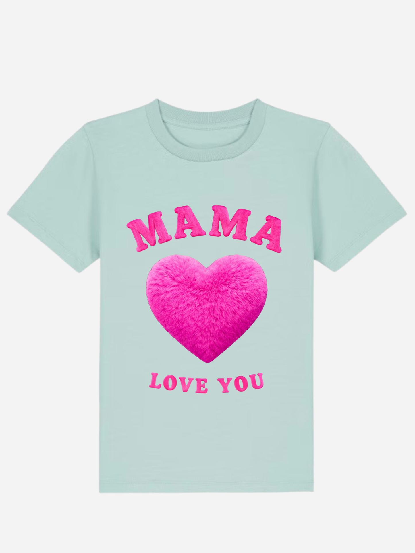 Vyfinity Mama I Love You Kids Premium T-Shirt – Bio Baumwolle 155 GSM