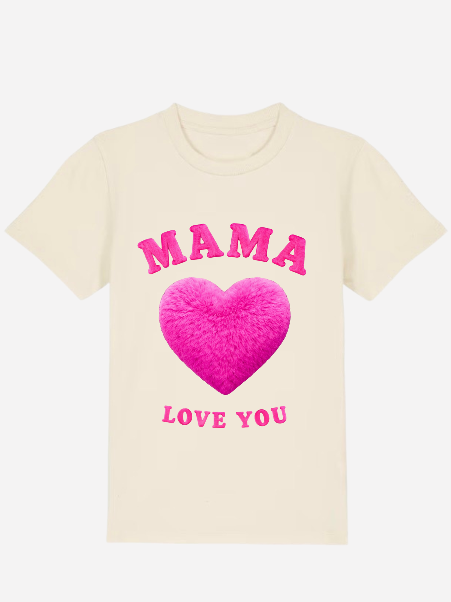 Vyfinity Mama I Love You Kids Premium T-Shirt – Bio Baumwolle 155 GSM